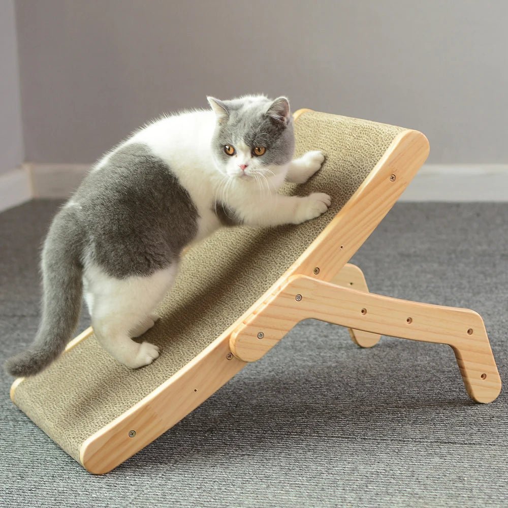 Planche à Gratter 3 - en - 1 pour Chat - Le Sanctuaire Félin Parfait - Pattes d'or