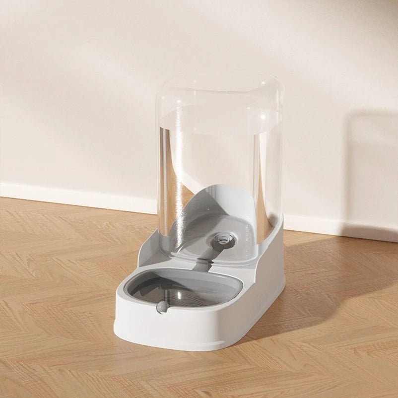 Abreuvoir autonome gris grande capacité pour chat avec filtre