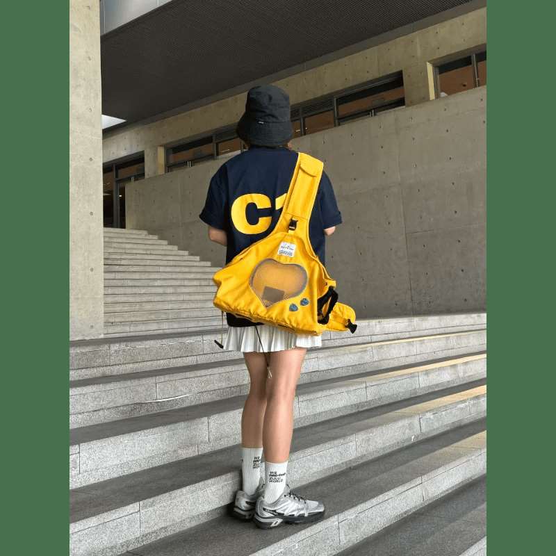 Voyager en Toute Sécurité et avec Style : Sac Chat Transport Bandoulière Respirant - Pattes d'or