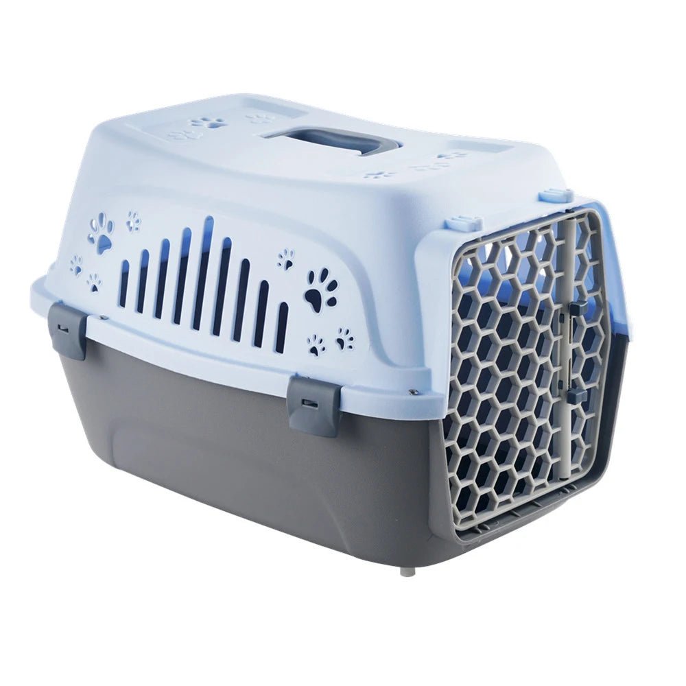 Cage de Transport Ventilée et Durable pour Chat et Petits Animaux 🐾 - Pattes d'or