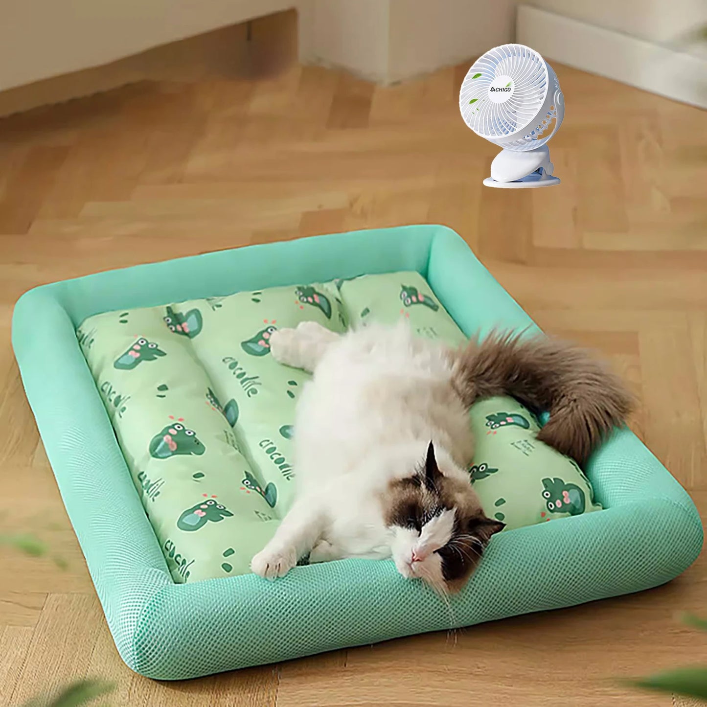 Tapis Rafraîchissant chat en Coton : Le Paradis de Votre Félin - Pattes d'or