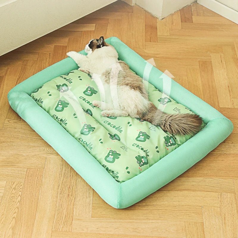 Tapis Rafraîchissant chat en Coton : Le Paradis de Votre Félin - Pattes d'or