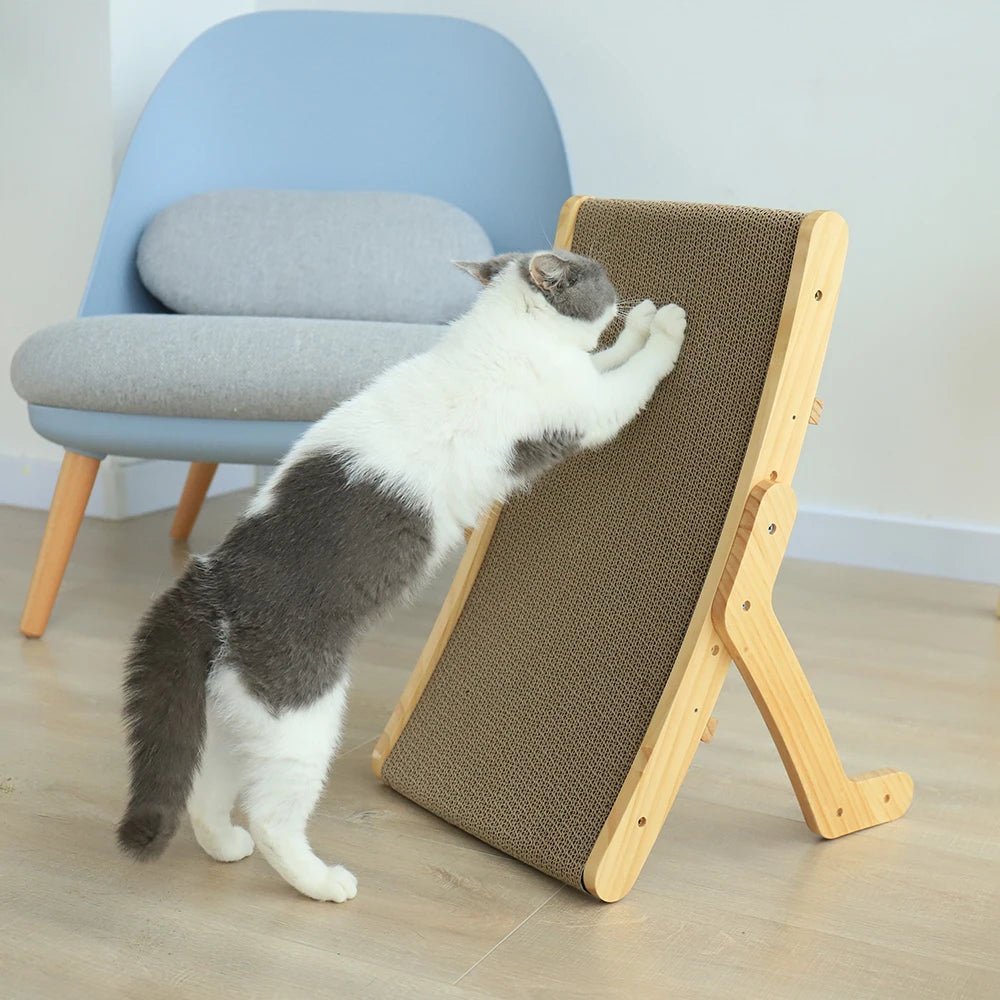 Planche à Gratter 3 - en - 1 pour Chat - Le Sanctuaire Félin Parfait - Pattes d'or