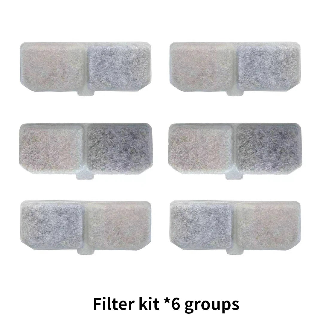 Filtre à eau avancé pour fontaine à eau pour chat 3L, éliminant impuretés et assurant une eau pure