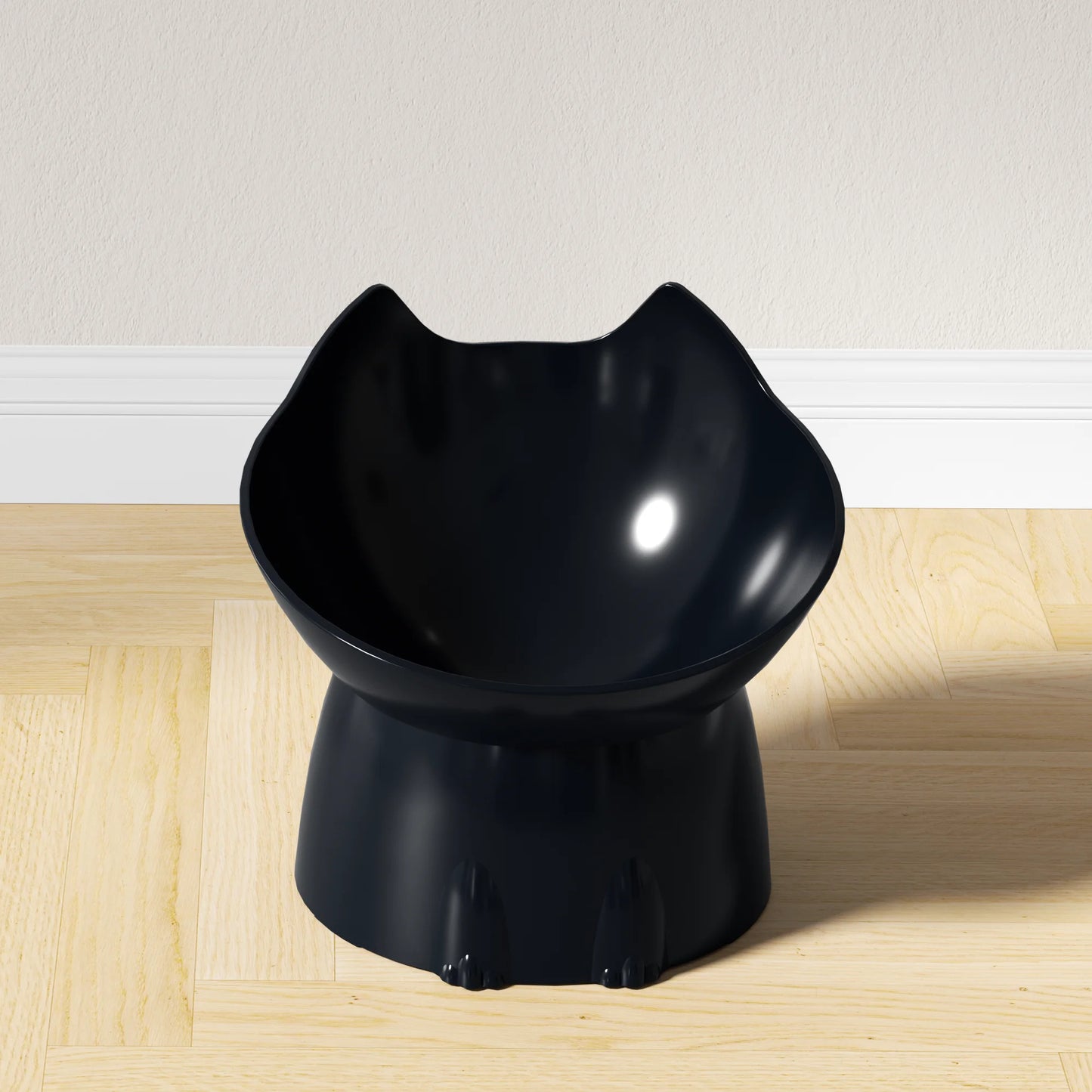 Gamelle inclinée pour chat, favorise la digestion et le confort