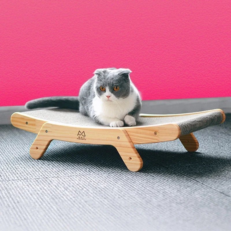 Planche à Gratter 3 - en - 1 pour Chat - Le Sanctuaire Félin Parfait - Pattes d'or