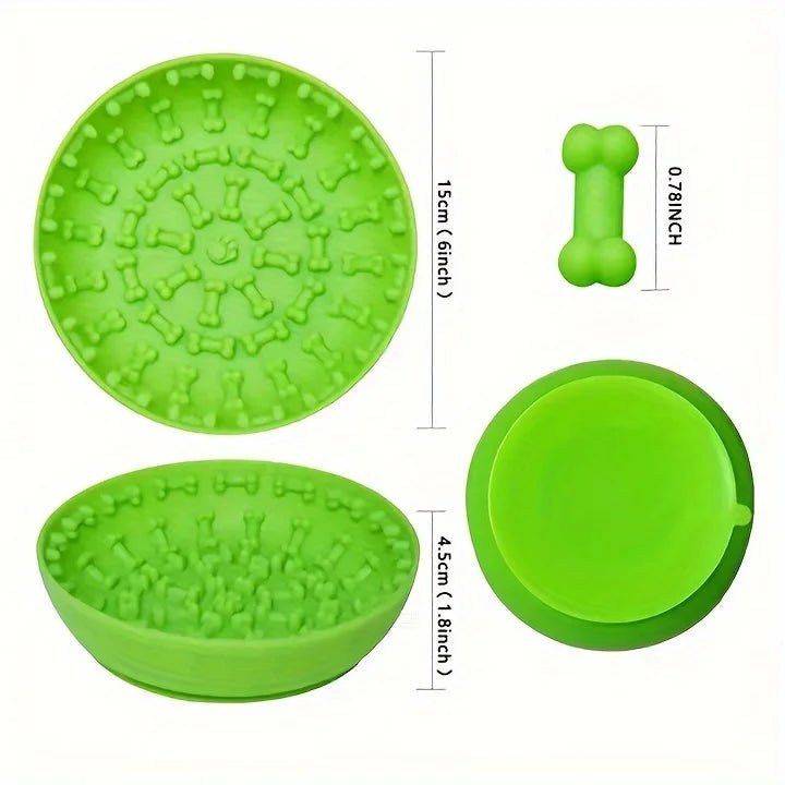 dimensions de la gamelle chat anti gloutan