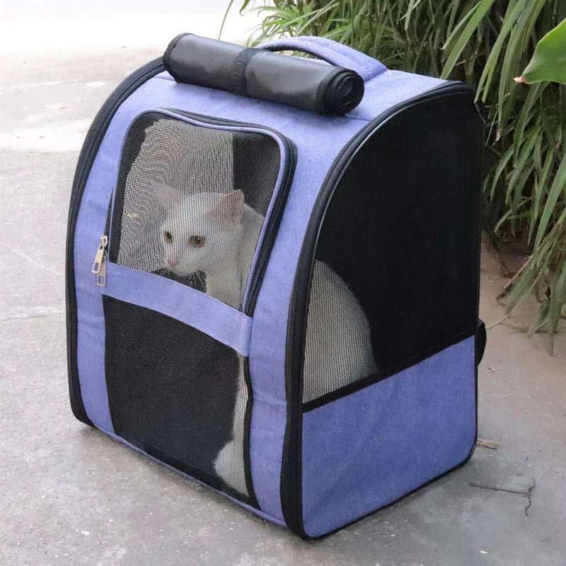 Sac de transport chat léger grand espace - Pattes d'or
