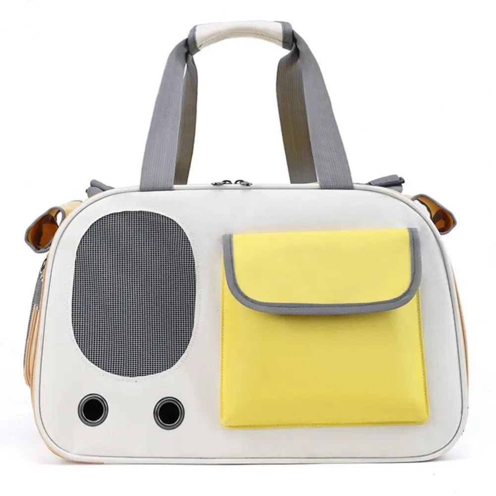 Sac de Transport Chat Respirant et Ventilé – Confort et Sécurité pour Vos Aventures ! - Pattes d'or