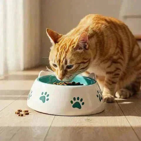 Gamelle Inclinée pour Chat | Les Bienfaits pour sa Santé 🐱 - Pattes d'Or