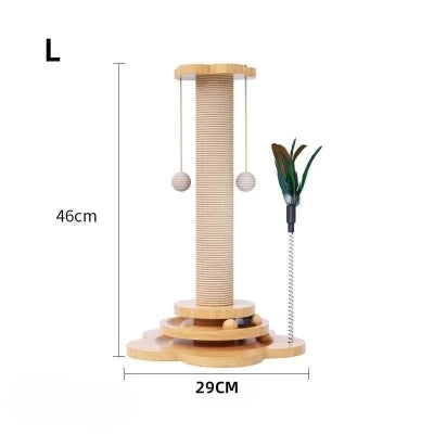 Arbre-à-chat-jouet-interactif