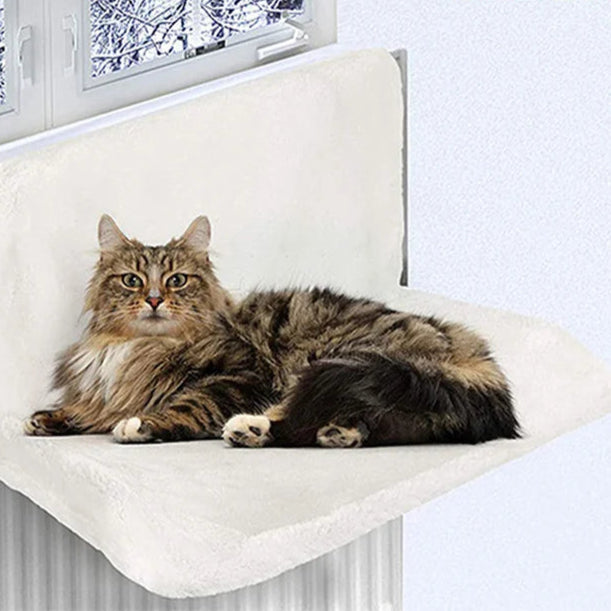 Lit pour Chat Polyvalent : Hamac Chauffant Suspendu - Confort Maximal