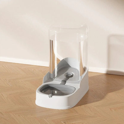 Abreuvoir autonome gris grande capacité pour chat avec filtre