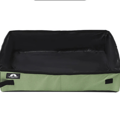 Bac à litière pour chat pliable pour voyage, dimensions 50 cm