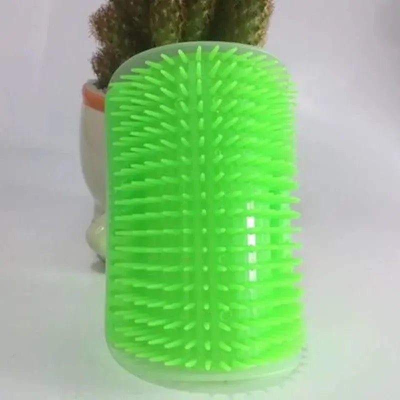 Brosse d'Angle Auto - Toilettante Chat | Massage & Maison Propre - Pattes d'Or