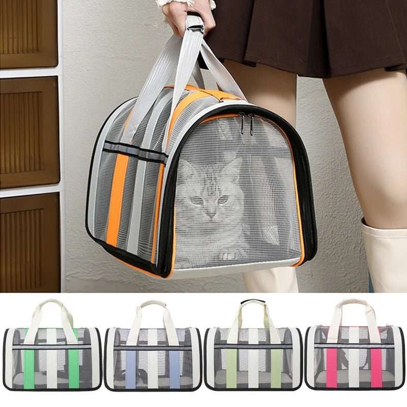 Sac Transport Chat Pliable et Léger : Confort et Sécurité pour Votre Félin - Pattes d'or