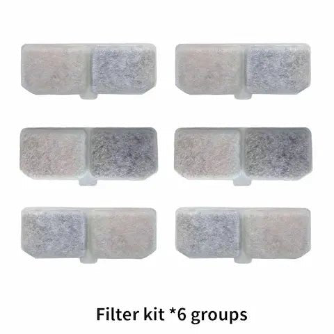 Filtre à eau avancé pour fontaine à eau pour chat 3L, éliminant impuretés et assurant une eau pure