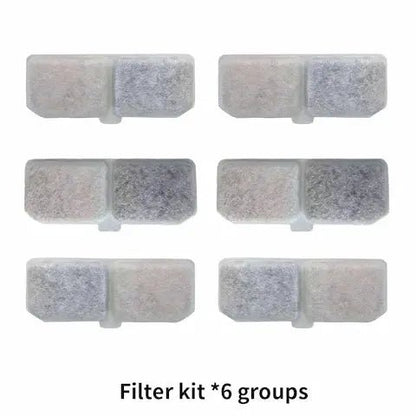 Filtre à eau avancé pour fontaine à eau pour chat 3L, éliminant impuretés et assurant une eau pure
