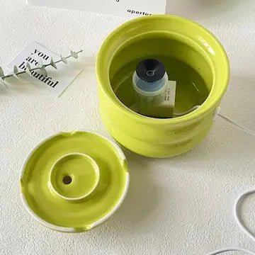 Intérieur fontaine baleine avec moteur silencieux