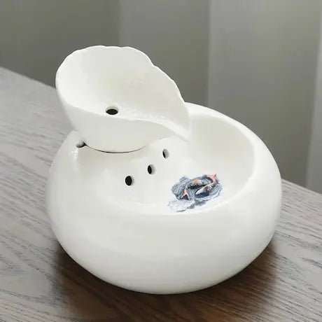 Fontaine chat filtration charbon actif