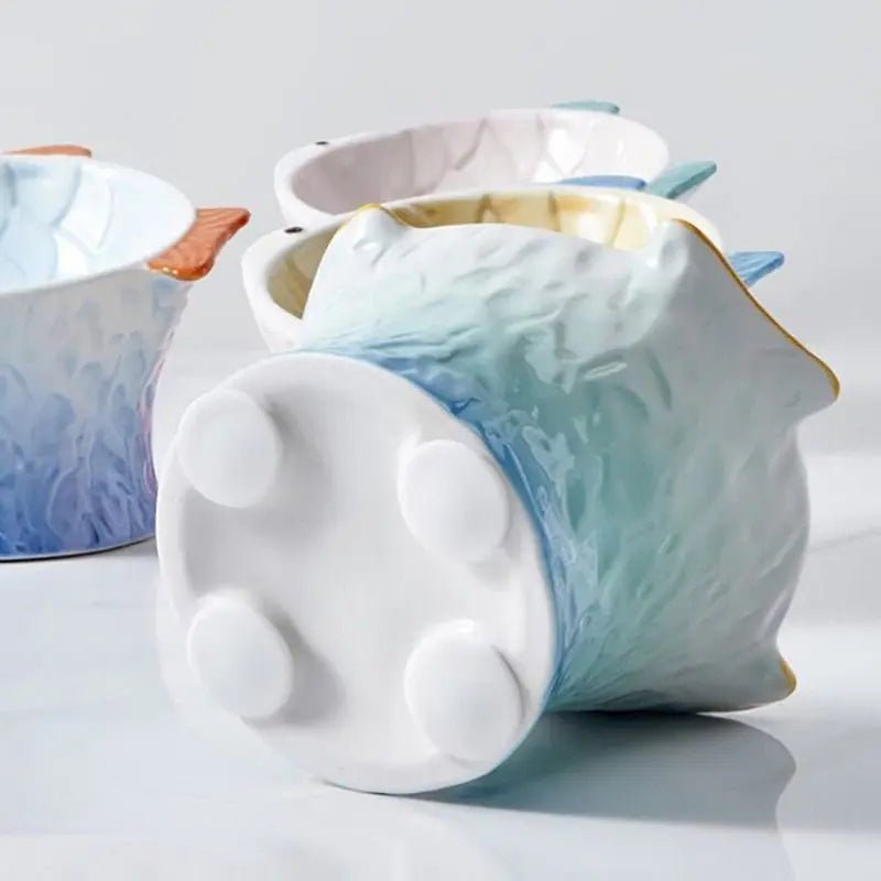 Gamelle anti-vomissement 15° couleur rose pastel pour chat

