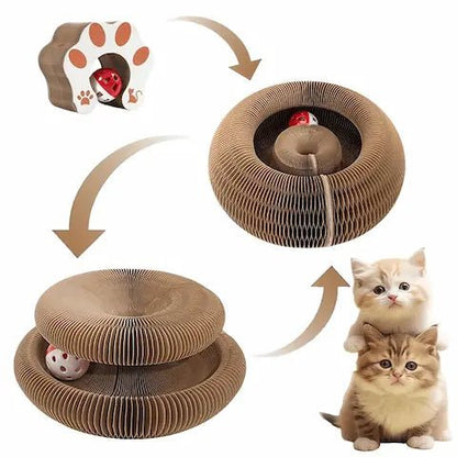 Griffoir transformé en cercle compact grâce à sa structure magnétique.