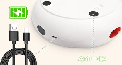 Port de recharge USB-C du jouet interactif automatique pour chat