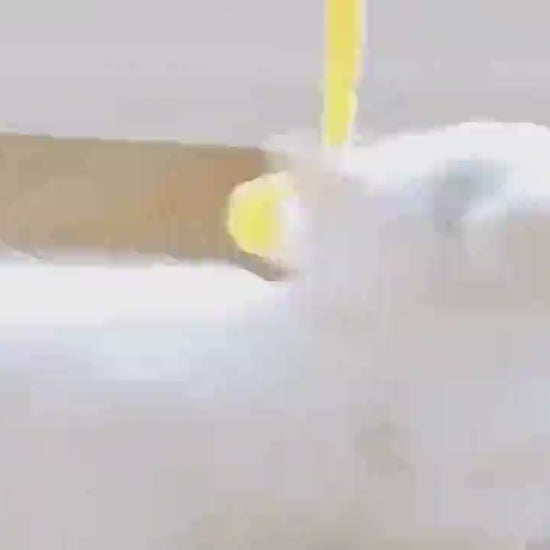 Chat qui poursuit une balle en laine - jeu stimulant et exercice