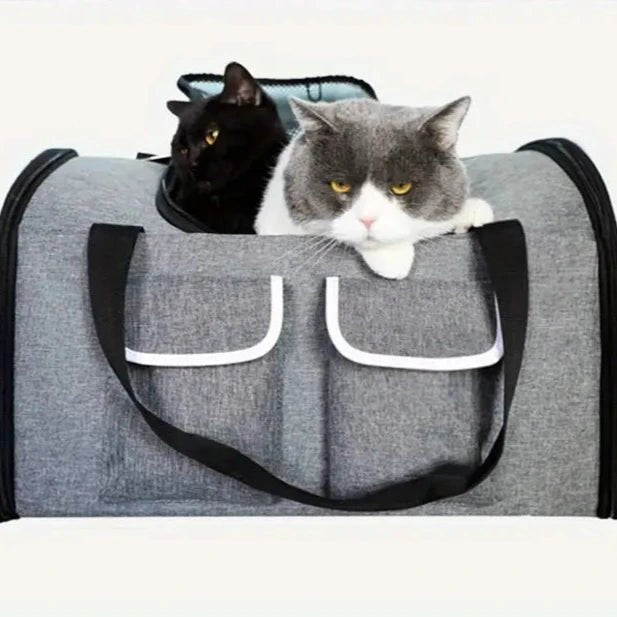 Sac à dos de transport pour chat - Le compagnon idéal pour vos voyages - Pattes d'or