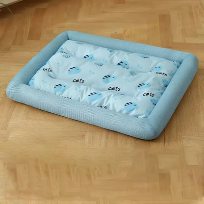 Tapis Rafraîchissant chat en Coton : Le Paradis de Votre Félin - Pattes d'or